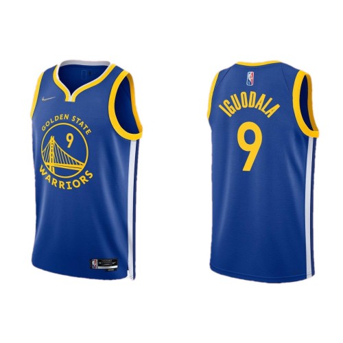 Men's Golden State Warriors Andre Iguodala #9 Nike Royal 2021/22 Swingman Jersey - Icon Edition Men's Golden State Warriors Andre Iguodala #9 Nike Royal 2021/22 Swingman Jersey - Icon Edition