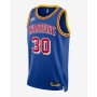 Men's Golden State Warriors Stephen Curry #30 Blue 2021/22 75th Anniversary Jersey - Classic Edition Men's Golden State Warriors Stephen Curry #30 Blue 2021/22 75th Anniversary Jersey - Classic Edition