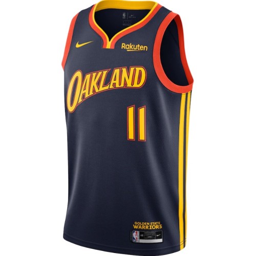 Men's Golden State Warriors Klay Thompson #11 Nike Navy 2020/21 Swingman Jersey - City Edition Men's Golden State Warriors Klay Thompson #11 Nike Navy 2020/21 Swingman Jersey - City Edition