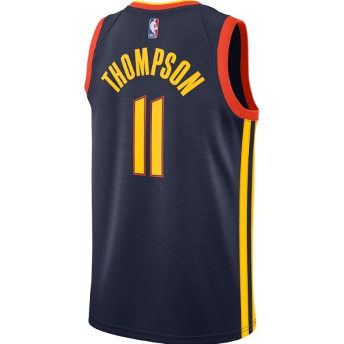 Men's Golden State Warriors Klay Thompson #11 Nike Navy 2020/21 Swingman Jersey - City Edition Men's Golden State Warriors Klay Thompson #11 Nike Navy 2020/21 Swingman Jersey - City Edition