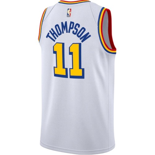 Men's Golden State Warriors Klay Thompson #11 White Classics Swingman Jersey - Classic Edition Men's Golden State Warriors Klay Thompson #11 White Classics Swingman Jersey - Classic Edition