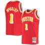 Men's Houston Rockets Tracy McGrady #1 Throwback Red 04-05 Hardwood Classics Swingman Jersey Men's Houston Rockets Tracy McGrady #1 Throwback Red 04-05 Hardwood Classics Swingman Jersey