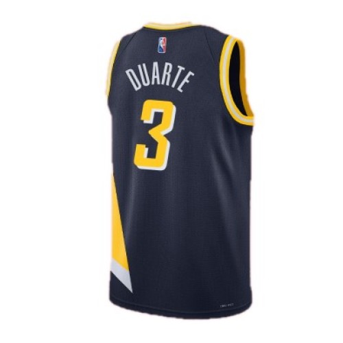 Men's Indiana Pacers Chris Duarte #3 Nike Navy 2021/22 Swingman NBA Jersey - City Edition Men's Indiana Pacers Chris Duarte #3 Nike Navy 2021/22 Swingman NBA Jersey - City Edition