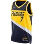 Men's Indiana Pacers Malcolm Brogdon #7 Nike Navy 2021/22 Swingman NBA Jersey - City Edition Men's Indiana Pacers Malcolm Brogdon #7 Nike Navy 2021/22 Swingman NBA Jersey - City Edition