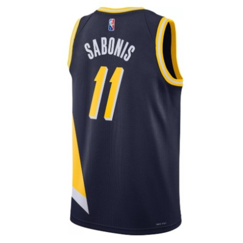Men's Indiana Pacers Domantas Sabonis #11 Nike Navy 2021/22 Swingman NBA Jersey - City Edition Men's Indiana Pacers Domantas Sabonis #11 Nike Navy 2021/22 Swingman NBA Jersey - City Edition