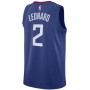 Men's LA Clippers Kawhi Leonard #2 Blue 19-20 Swingman Jersey - Icon Edition Men's LA Clippers Kawhi Leonard #2 Blue 19-20 Swingman Jersey - Icon Edition