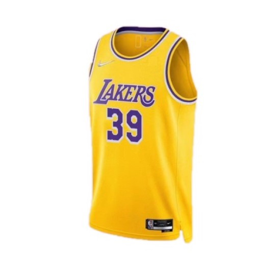 Men's Los Angeles Lakers Dwight Howard #39 Nike Gold 2021/22 Swingman Jersey - Icon Edition Men's Los Angeles Lakers Dwight Howard #39 Nike Gold 2021/22 Swingman Jersey - Icon Edition