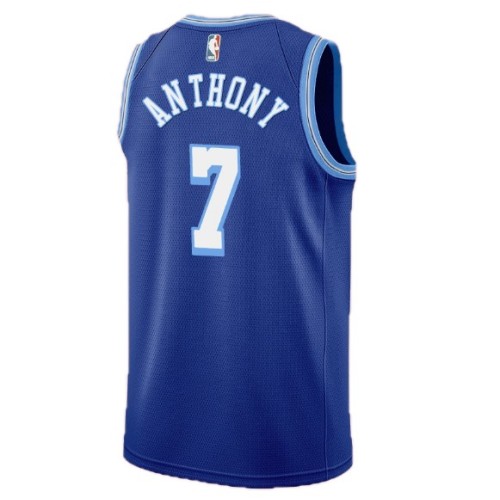 Men's Los Angeles Lakers Carmelo Anthony #7 Nike Blue Swingman NBA Jersey - Classic Edition Men's Los Angeles Lakers Carmelo Anthony #7 Nike Blue Swingman NBA Jersey - Classic Edition