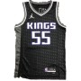 Men's Sacramento Kings Jason Williams #55 Jordan Black 2021/22 Swingman NBA Jersey - City Edition Men's Sacramento Kings Jason Williams #55 Jordan Black 2021/22 Swingman NBA Jersey - City Edition