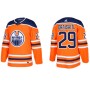 Men's Edmonton Oilers #29 Leon Draisaitl adidas Orange Alternate Authentic Jersey Men's Edmonton Oilers #29 Leon Draisaitl adidas Orange Alternate Authentic Jersey