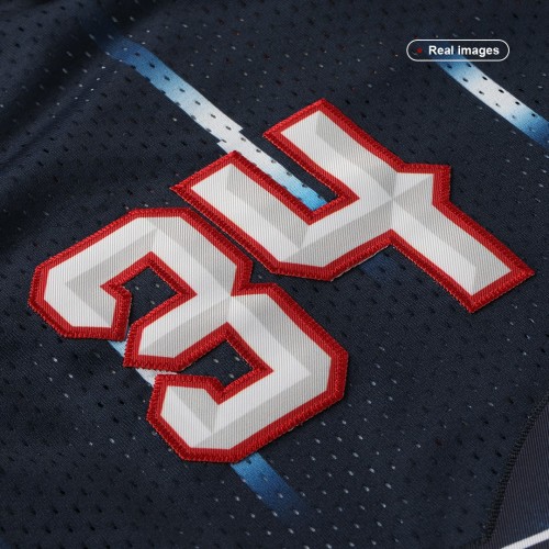 Men's Houston Rockets Hakeem Olajuwon Throwback Navy 1996-97 Hardwood Classics Swingman Jersey Men's Houston Rockets Hakeem Olajuwon Throwback Navy 1996-97 Hardwood Classics Swingman Jersey