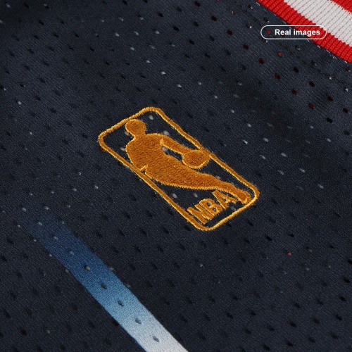 Men's Houston Rockets Hakeem Olajuwon Throwback Navy 1996-97 Hardwood Classics Swingman Jersey Men's Houston Rockets Hakeem Olajuwon Throwback Navy 1996-97 Hardwood Classics Swingman Jersey