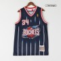 Men's Houston Rockets Hakeem Olajuwon Throwback Navy 1996-97 Hardwood Classics Swingman Jersey Men's Houston Rockets Hakeem Olajuwon Throwback Navy 1996-97 Hardwood Classics Swingman Jersey