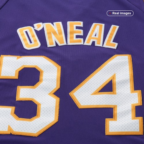 Los Angeles Lakers Lakers O'NEAL #34 Throwback Purple 1999/00 Swingman NBA Jersey