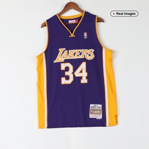 Los Angeles Lakers Lakers O'NEAL #34 Throwback Purple 1999/00 Swingman NBA Jersey