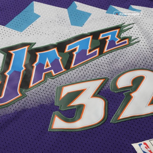 Utah Jazz Karl Malone #32 Adidas Purple 1996/97 Swingman NBA Jersey Utah Jazz Karl Malone #32 Adidas Purple 1996/97 Swingman NBA Jersey