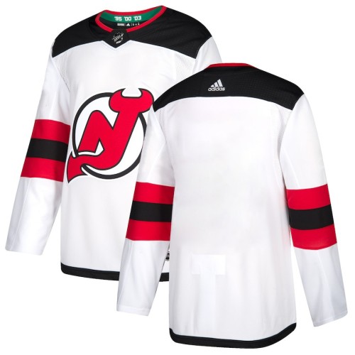 Men's New Jersey Devils adidas White Away Authentic Jersey Men's New Jersey Devils adidas White Away Authentic Jersey