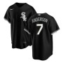 Men's Chicago White Sox Tim Anderson #7 Nike Black Home 2020 Jersey Men's Chicago White Sox Tim Anderson #7 Nike Black Home 2020 Jersey