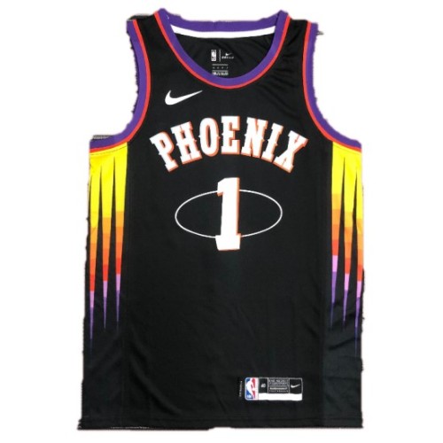 Men's Phoenix Suns Devin Booker #1 Nike Black 2021/22 Swingman NBA Jersey-Mixtape Edition Men's Phoenix Suns Devin Booker #1 Nike Black 2021/22 Swingman NBA Jersey-Mixtape Edition