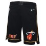 Men's Miami Heat Nike Black 2021/22 Courtside Swingman NBA Shorts - City Edition Men's Miami Heat Nike Black 2021/22 Courtside Swingman NBA Shorts - City Edition