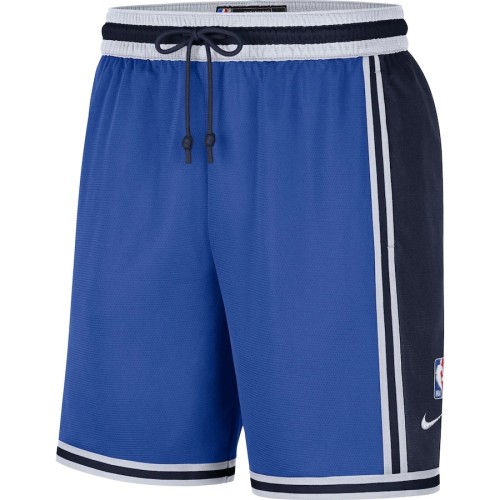 Men's Dallas Mavericks Nike Pre-Game Performance Shorts - Royal/White Men's Dallas Mavericks Nike Pre-Game Performance Shorts - Royal/White