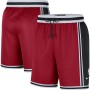 Men's Miami Heat Nike Pre-Game Performance Shorts - Red/Black Men's Miami Heat Nike Pre-Game Performance Shorts - Red/Black
