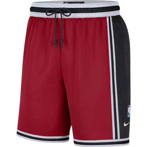 Men's Miami Heat Nike Pre-Game Performance Shorts - Red/Black Men's Miami Heat Nike Pre-Game Performance Shorts - Red/Black