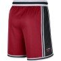 Men's Miami Heat Nike Pre-Game Performance Shorts - Red/Black Men's Miami Heat Nike Pre-Game Performance Shorts - Red/Black