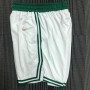 Men's Boston Celtics Nike White 2021/22 Swingman Shorts - Association Edition Men's Boston Celtics Nike White 2021/22 Swingman Shorts - Association Edition
