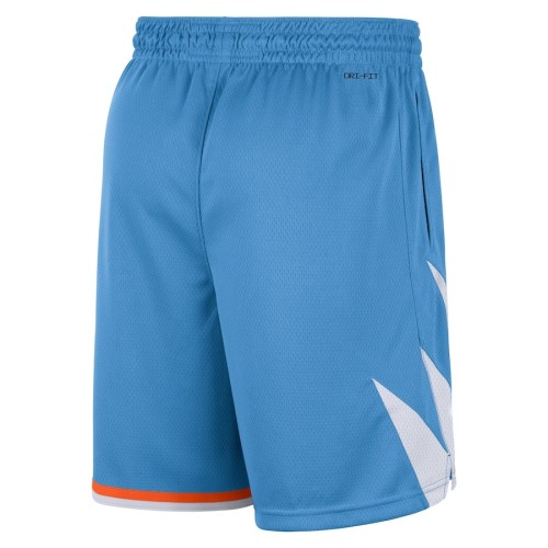 Men's LA Clippers Nike Blue 2021/22 Swingman Shorts - City Edition Men's LA Clippers Nike Blue 2021/22 Swingman Shorts - City Edition