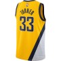 Myles Turner Indiana Pacers Nike Finished Swingman Jersey Gold - Statement Edition Myles Turner Indiana Pacers Nike Finished Swingman Jersey Gold - Statement Edition