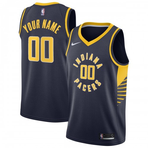 Indiana Pacers Nike Swingman Custom Jersey Navy - Icon Edition Indiana Pacers Nike Swingman Custom Jersey Navy - Icon Edition