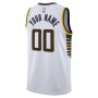 Indiana Pacers Nike 2020/21 Swingman Custom Jersey - Association Edition - White Indiana Pacers Nike 2020/21 Swingman Custom Jersey - Association Edition - White