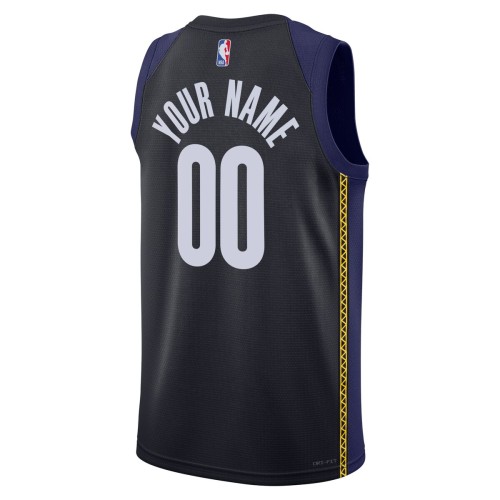 Indiana Pacers Nike Unisex 2022/23 Swingman Custom Jersey - City Edition - Blue Indiana Pacers Nike Unisex 2022/23 Swingman Custom Jersey - City Edition - Blue