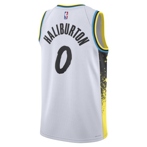 Tyrese Haliburton Indiana Pacers Nike Unisex 2024/25 Swingman Player Jersey - City Edition - White Tyrese Haliburton Indiana Pacers Nike Unisex 2024/25 Swingman Player Jersey - City Edition - White