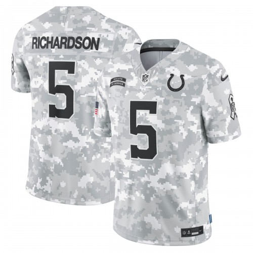 Anthony Richardson Indianapolis Colts Nike 2024 Salute to Service Limited Jersey - Arctic Camo Anthony Richardson Indianapolis Colts Nike 2024 Salute to Service Limited Jersey - Arctic Camo