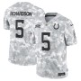 Anthony Richardson Indianapolis Colts Nike 2024 Salute to Service Limited Jersey - Arctic Camo Anthony Richardson Indianapolis Colts Nike 2024 Salute to Service Limited Jersey - Arctic Camo