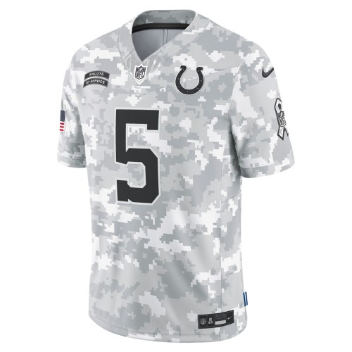 Anthony Richardson Indianapolis Colts Nike 2024 Salute to Service Limited Jersey - Arctic Camo Anthony Richardson Indianapolis Colts Nike 2024 Salute to Service Limited Jersey - Arctic Camo