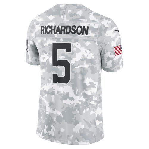 Anthony Richardson Indianapolis Colts Nike 2024 Salute to Service Limited Jersey - Arctic Camo Anthony Richardson Indianapolis Colts Nike 2024 Salute to Service Limited Jersey - Arctic Camo