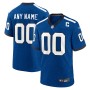 Indiana Nights Indianapolis Colts Nike Alternate Custom Game Jersey - Blue Indiana Nights Indianapolis Colts Nike Alternate Custom Game Jersey - Blue