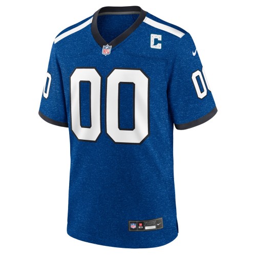 Indiana Nights Indianapolis Colts Nike Alternate Custom Game Jersey - Blue Indiana Nights Indianapolis Colts Nike Alternate Custom Game Jersey - Blue