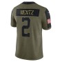 Carson Wentz Indianapolis Colts Nike 2021 Salute To Service Limited Player Jersey - Olive Carson Wentz Indianapolis Colts Nike 2021 Salute To Service Limited Player Jersey - Olive
