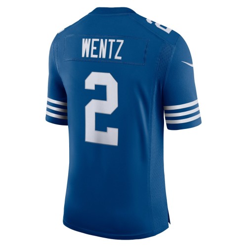 Carson Wentz Indianapolis Colts Nike Alternate Vapor Limited Jersey - Royal Carson Wentz Indianapolis Colts Nike Alternate Vapor Limited Jersey - Royal