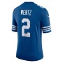Carson Wentz Indianapolis Colts Nike Alternate Vapor Limited Jersey - Royal Carson Wentz Indianapolis Colts Nike Alternate Vapor Limited Jersey - Royal