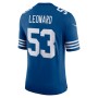Men's Nike Darius Leonard Royal Indianapolis Colts Alternate Vapor Limited Jersey Men's Nike Darius Leonard Royal Indianapolis Colts Alternate Vapor Limited Jersey