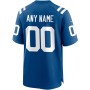 Nike Indianapolis Colts Custom Game Jersey - Royal Nike Indianapolis Colts Custom Game Jersey - Royal