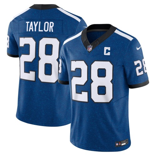 Jonathan Taylor Indianapolis Colts Nike Vapor F.U.S.E. Limited Jersey - Blue Jonathan Taylor Indianapolis Colts Nike Vapor F.U.S.E. Limited Jersey - Blue