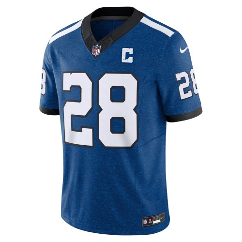 Jonathan Taylor Indianapolis Colts Nike Vapor F.U.S.E. Limited Jersey - Blue Jonathan Taylor Indianapolis Colts Nike Vapor F.U.S.E. Limited Jersey - Blue