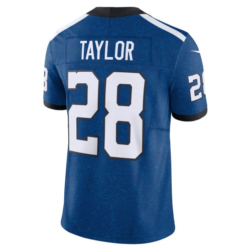 Jonathan Taylor Indianapolis Colts Nike Vapor F.U.S.E. Limited Jersey - Blue Jonathan Taylor Indianapolis Colts Nike Vapor F.U.S.E. Limited Jersey - Blue