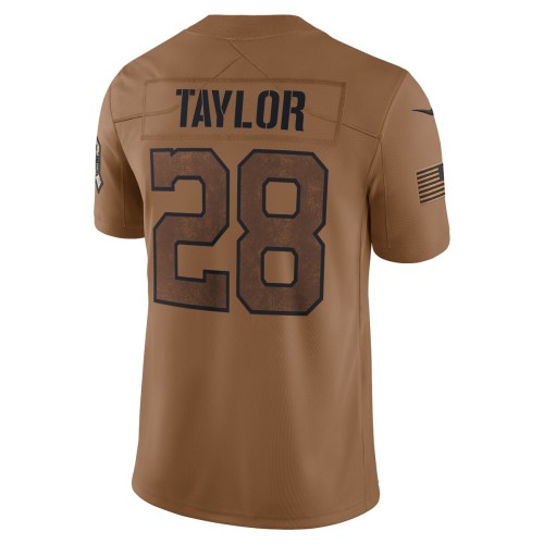 Jonathan Taylor Indianapolis Colts Nike 2023 Salute To Service Limited Jersey - Brown Jonathan Taylor Indianapolis Colts Nike 2023 Salute To Service Limited Jersey - Brown